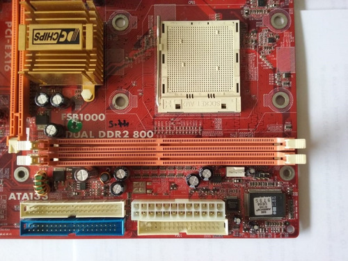 Mother Board A33g Fsb1000 Am2 Dual Ddr2 800 Defeito 13125