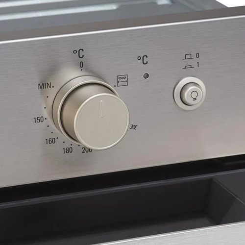 Imagen 7 de 7 de Horno empotrable a gas con grill eléctrico (Multigas) Ariston GA3 124 C IX A 75L gris 220V-240V