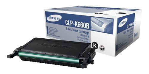 Cartucho De Toner Original Samsung St907a Clp-k660b 5000pgs