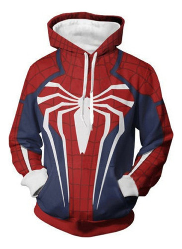 Nuevo3d Sudaderas Spider-man Ps4 Chamarra De Juego De Traje
