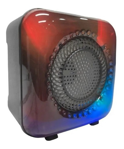 Mini Parlante Bluetooth Recargable Luces Led Gts-1373