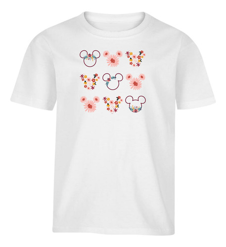 Playera Infantil Mickey Y Daisy Print Disney
