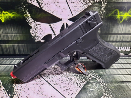 Imagem 1 de 7 de Airsoft Pistola Elétrica Glock G18 Cm.030 Novas! Nota Fiscal