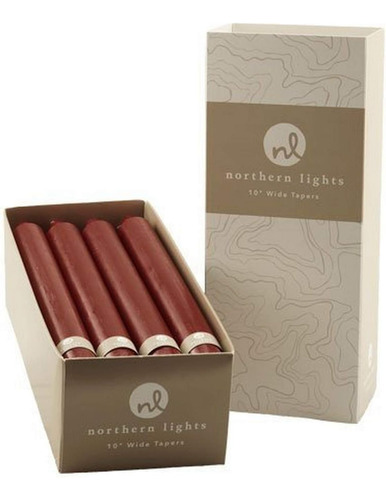 Northern Lights Candles Vela Cónica Europea Prémium De 10 Pu