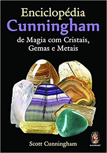 Libro Enciclopedia Cunningham De Magia Com Cristais, Gemas E