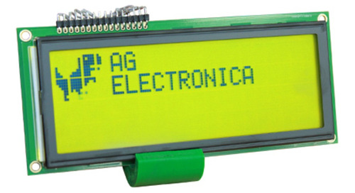 Display Lcd Grafico 20x4 Stn Dys-2004c-verde-amarillo