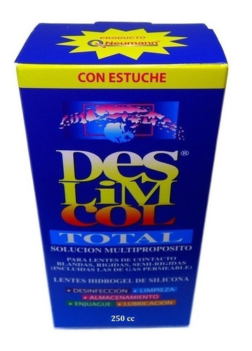 Solución Multipropósito 250 Cc + Estuche - Líquido Lentes