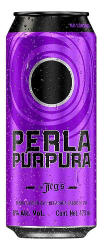 Bebida Preparada Perla Púrpura Jeg's Lata 473 Ml