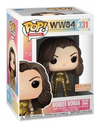 Funko Pop! Wonder Woman Ww84 #331 Exclusivo Boxlunch