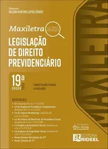 Comprar Legislação De Direito Previdenciário - Maxiletra - 19a Edição (2025) Capa Comum - Rideel