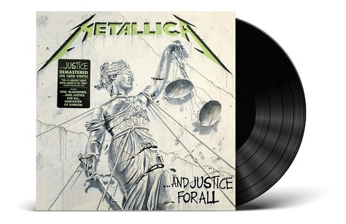 Metallica - And Justice For All - Lp Doble Sellado Nuevo