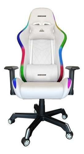 Silla de escritorio Good Game Razorback con luz RGB gamer ergonómica 