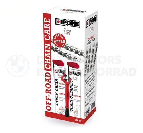 Kit Lubricante Cadena Moto Ipone Off Road Motoscba