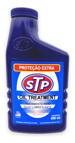 Stp Oil Treatment Aditivo P Oleo 450ml Proteção Extra 1503br