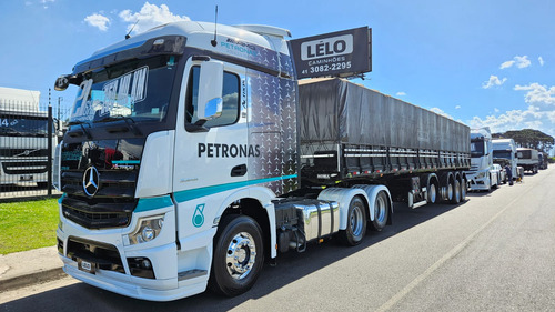 Mb New Actros 2548 Ano 21 + 4 Eixo Graneleira Noma 0km 13.5m