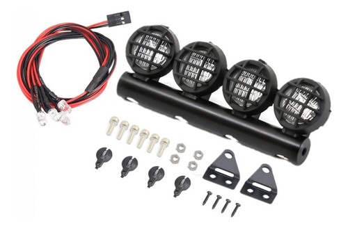 2 Barra De Luces Led Rc 4 Para Axial Scx24 Axi00001 Modelo
