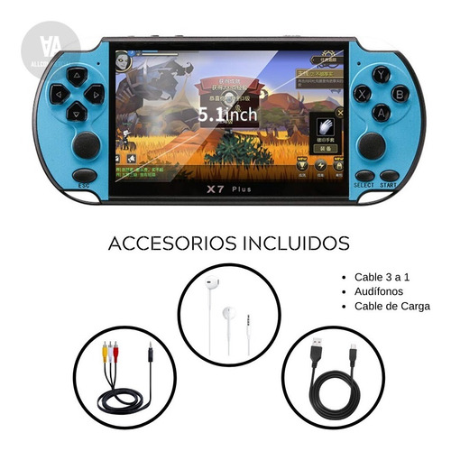 Consola Portatil Juegos X7 Plus (emulador Nintendo & Family)