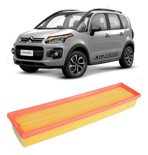 Filtro Ar Citroen Aircross 1.5 1.6 2011 A 2018 Metal Leve