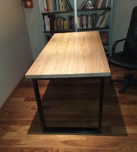 Imagen 4 de 6 de Mesa De Comedor Malcom Industrial Paraiso 80cm X 160cm