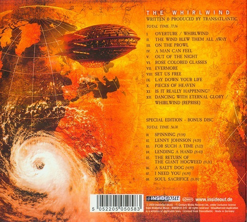 Transatlantic - The Whirlwind ( Special Edition ) 2 Cds