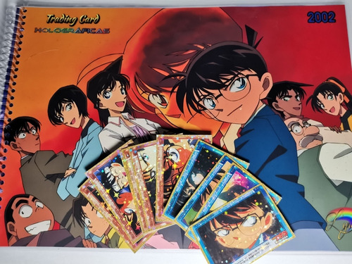 Detective Conan Coleccionador Holográfico Cards 2002 Anime