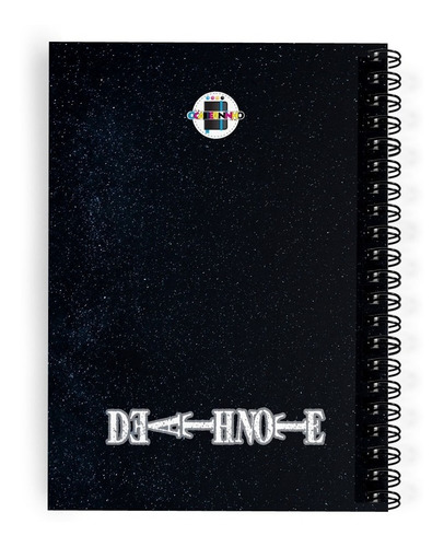 Caderno Universitário Anime Death Note L Capa Dura 96 Fls