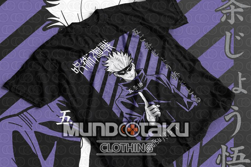 Franela Satoru Gojo V12 Jujutsu Kaisen