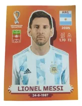 Comprar Figurita Arg 19 Messi Selección Argentina Mundial Qatar 2022