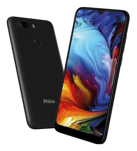 Philco Hit Plus PCS02P Dual SIM 64 GB preto 4 GB RAM