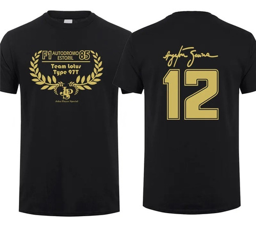 Histórica Camiseta Camisa Ayrton Senna Esporte Formula 1