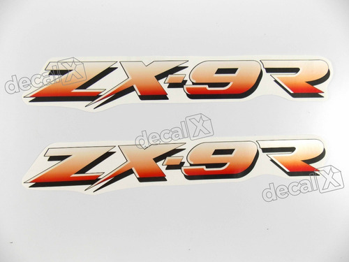 Adesivos Emblemas Compativel Kawasaki Zx-9r Laranja Zx9ra2