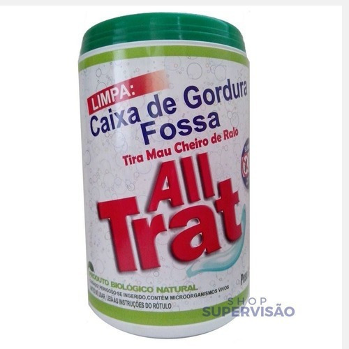 All Trat 3kg Limpa Fossa Caixa De Gordura Enzimas Promocao