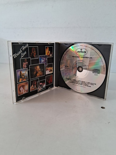Cd Uriah Heep Uriah Heep Live Estandar (Usado)