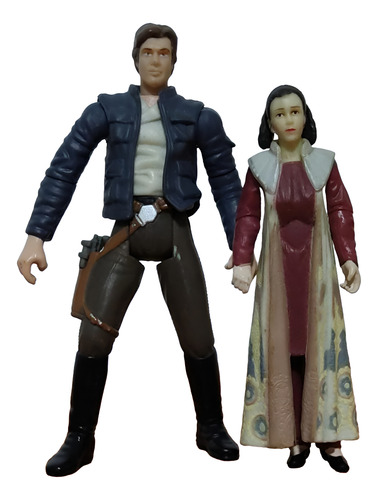 Figura De Star Wars Han Solo & Leia Collection Hasbro (Usado)