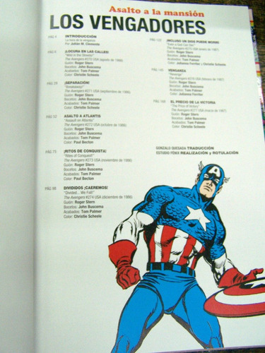 Imagen 2 de 4 de Los Vengadores * Asalto A La Mansion * John Buscema * Panini