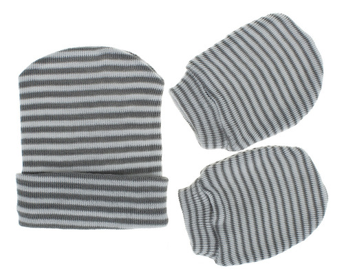 Manopla Y Gorro Simples Y Lindos Para Tejer Para Bebés, Anti