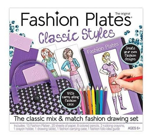 Diseño De Modas Niñas Fashion Plates Classic Styles