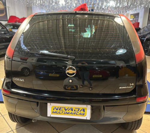 Chevrolet Corsa Chevrolet Corsa Hatch 2012 1.4 Flex Maxx Completo Manual Preto