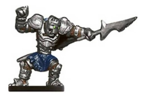 Warforged Battle Champion #45 Demonweb Mini Dungeons Dragons