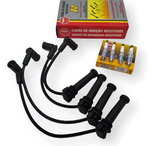 Imagen 1 de 11 de Kit Cables+bujias Ngk Ford Ranger 05/ 2.3 16v Duratec