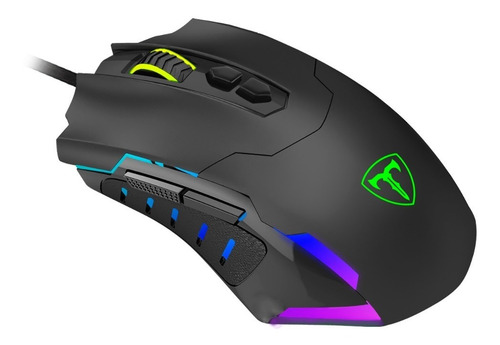 Imagen 5 de 7 de Mouse Gaming Pc Rgb T-dagger T-tgm206 Beifadier Negro Softw