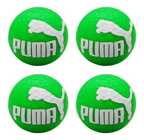 4 Pzas Pivote Tapones De Válvula Pelota Puma Verde Blanco
