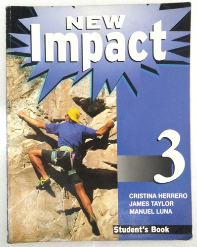 Livro New Impact 3 Student's Book Inglês Herrero Taylor Luna