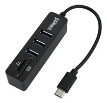 Comprar Hub Usb Tipo C Adaptador + Lector Tarjetas Memoria Micro Sd®