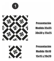 Comprar Azulejos Pisos Autoadh Victoriano Alto Transito 20x20cm 14un