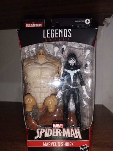 Boneco Shriek Marvel Legends Spider-man Hasbro (Usado)