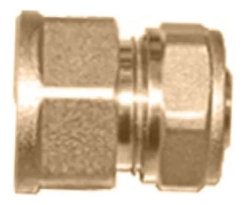 Conector Femea Para Ar Condicionado 12mm X 3/8 , Emmeti