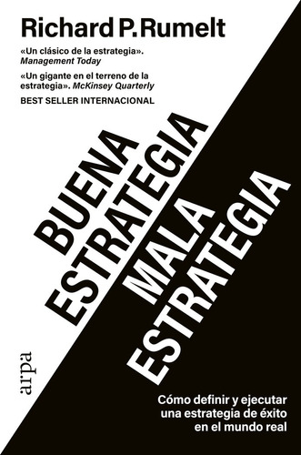 Libro Buena Estrategia Mala Estrategia - Rumelt, Richard P.