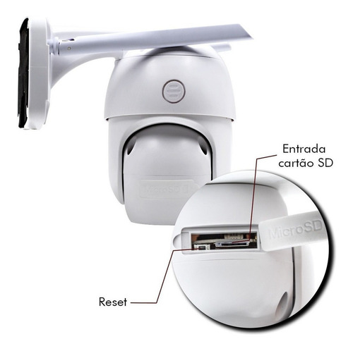 Imagen 7 de 9 de Cámara Domo Velocidad Ip Wifi Externa Icsee Ptz Full Hd 5 Mp