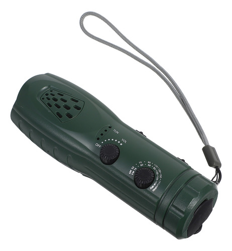 Linterna Portátil De Emergencia Con Manivela: Linterna Led